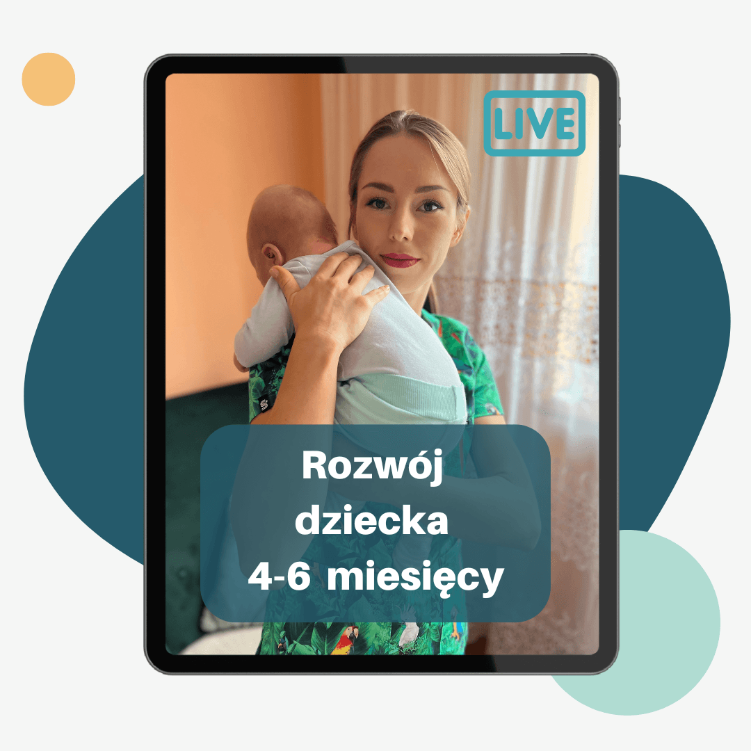 Rozwój dziecka 4-6 miesiące 